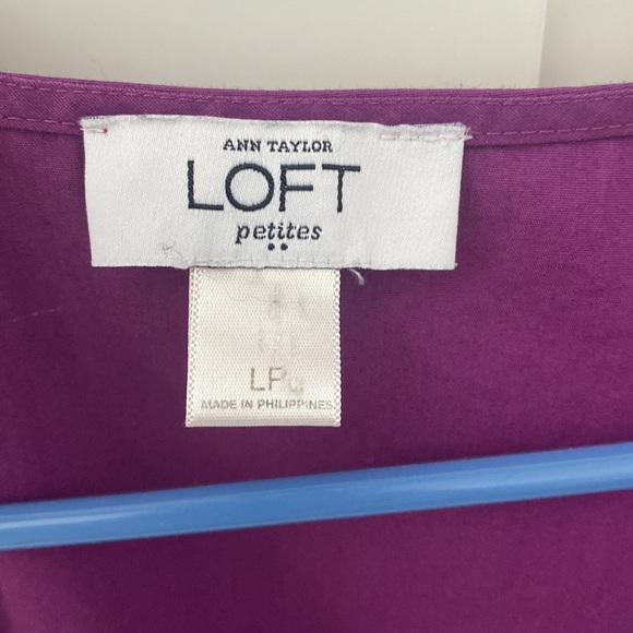 Ann Taylor LOFT women’s blouse large petite - Picture 2 of 4